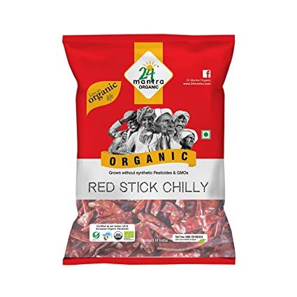 24 Mantra Organic Red Stick Chilly 7oz