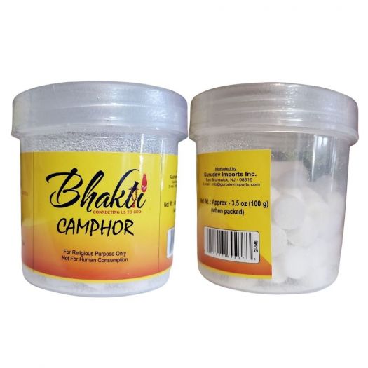 Bhakti Camphor Tablets For Religious Purpose Only 100g (3.5oz)