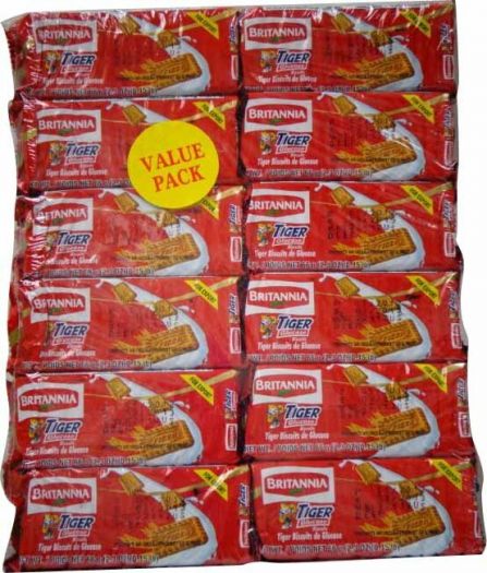 Britannia Tiger Glucose Biscuits 792 (Includes 12 Packs)