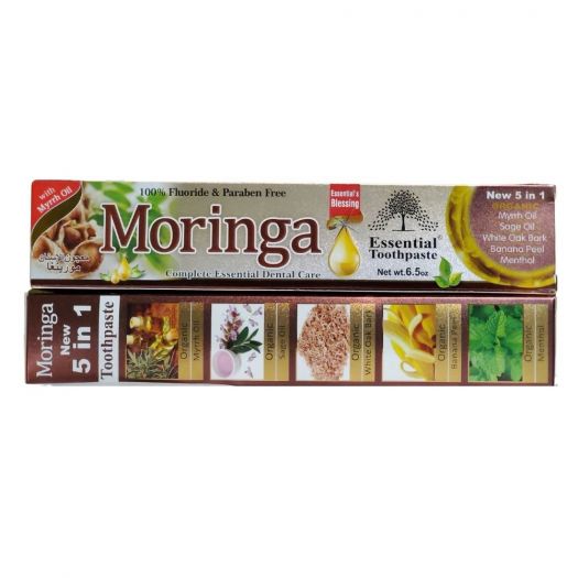 Essential Moringa Toothpaste Organic Vegan Toothpaste 6.5oz