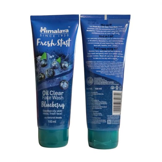 Himalaya Fresh Start Oil Clear Face Wash Blueberry 100ml