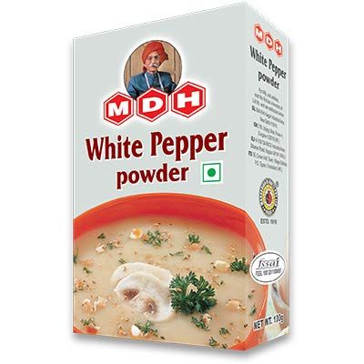 MDH White Pepper Powder 100g - Singh Cart