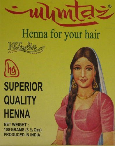 Mumtaz Henna Superior Quality Henna For Hair Natural Hair Color 100g