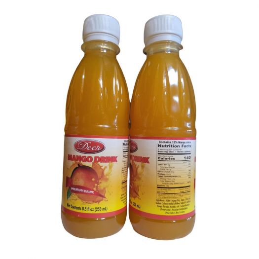 Deer Mango Drink 250ML (Pack of 6)