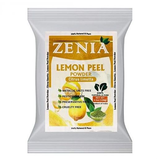 Zenia Lemon Peel Powder 100% Natural 100g (3.5oz) - Singh Cart